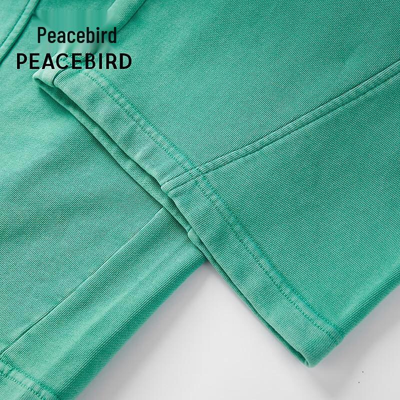PEACEBIRD Women's Washed Knit Wide-Leg Casual Pants