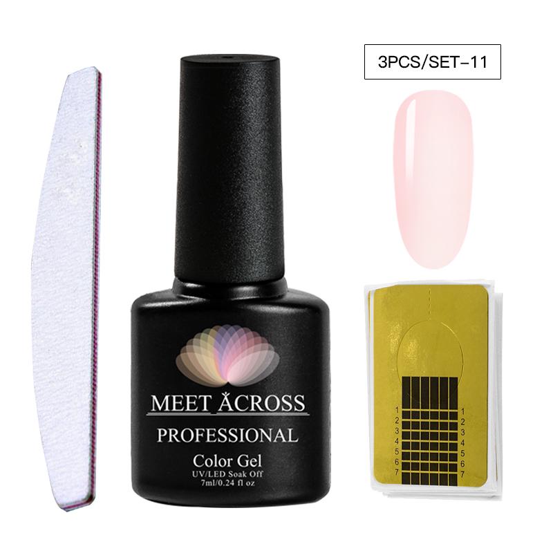 Buy Meet Across Nail Extension Gel Quick Building UV Gel Decoration Nail Tools Set at affordable