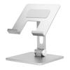 Adjustable Phone Stand Aluminum Alloy Reusable Tablet Holders Rack for Office Home BedroomSilver