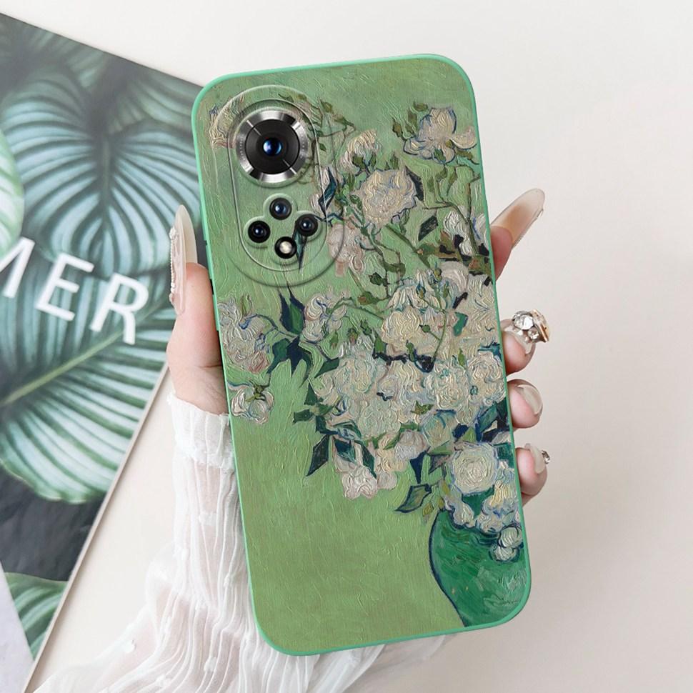 For Honor 50 Pro Case Stylish Art Painted Cover Soft Silicone Phone Case For Honor 50 Honor50 50SE SE Pro Back Cover