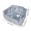 Cute Children's Sofa Flip Open Sofa Plush Toddler Chair Lazy Sofa Mini Seat Children's Backrest Bed Sofa Armchair Babies Couch