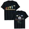 Evolution Cloud Coding Programming TShirt Computer Science Python Programmer Eat Code Sleep Graphic Tee Tops Unisex Clothing Gifts
