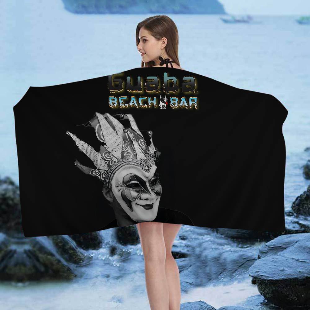 DJ Boris Brejcha Big Microfiber Beach Towels Quick Dry Towel Sand Beach Towels Pool Towel for Travel Swim Pool Yoga