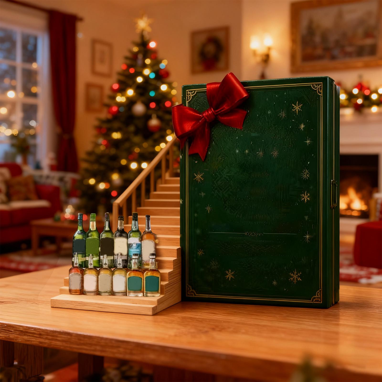 

3D Плоская Коробка Самолет 24 шт. Серия Адвент-календарь Рождественский Обратный Отсчет One Size