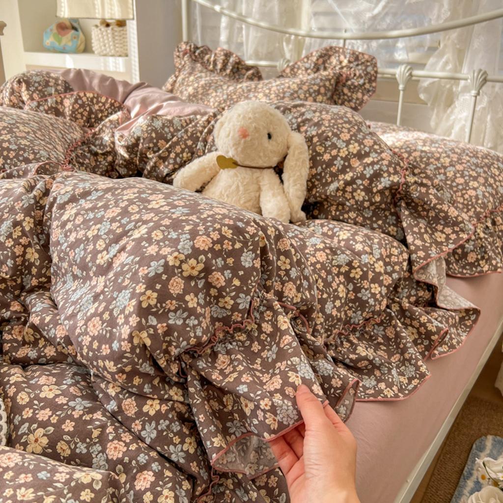 Class A Lace Bed, Pure Cotton, Cotton Bed Sheet, Quilt Cover, Dormitory Bedding