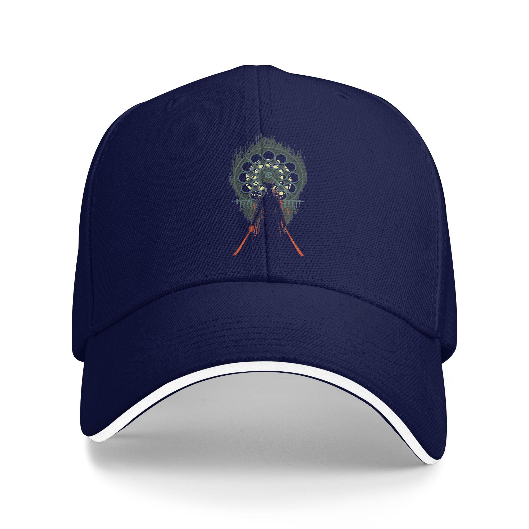 

Devil May Crys Baseball Cap Men Women Print Trucker Hat Summer Classic Kpop Rock Breathable Snapback Cap One Size темно-синього кольору