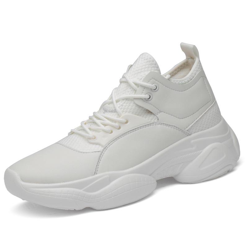 Inner heightening dad shoes 10CM men's shoes spring sports shoes little white shoes heightening shoes 8 women's shoes casual board shoes 6