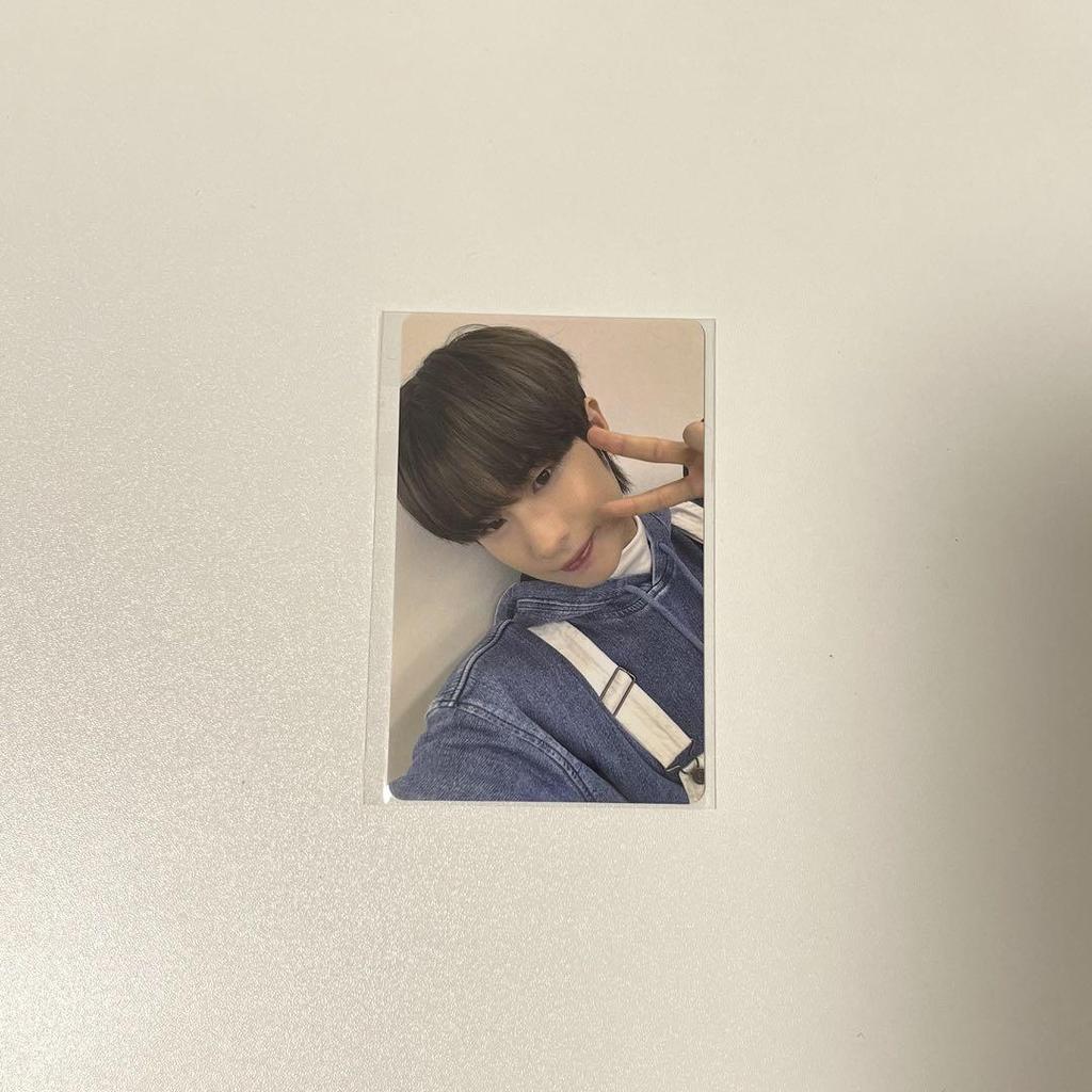 [USED] Tws Sparkling Blue Weverse Kyungmin Lucky Drop Trading Card