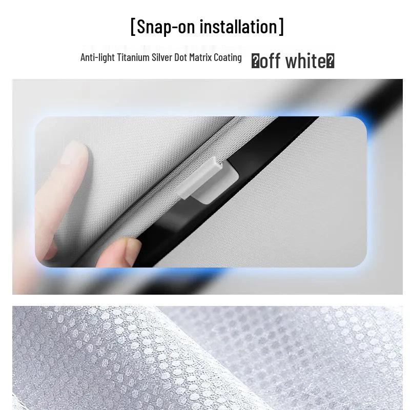 Lynk & Co 10EMP Panoramisch Zonnedak Zonnescherm: UV-bescherming & Warmte-isolatie Auto Accessoire