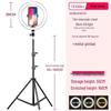 Floor Stand Multifunctional Tripod with Beauty Light for Live Streaming and Mobile Phone Holder.