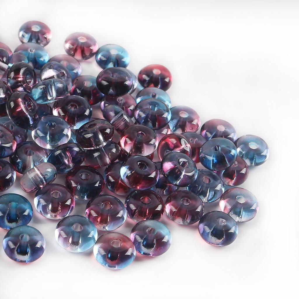 3X6Mm High-Quality Glass Rice Bead Abacus Loose Beads Diy Handmade Beaded Bracelet Necklace Jewelry Accessories