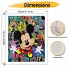 Disney Mickey Graffiti Art painting kit handmade diy gift home decoration wall decor colorful modern pop style creative canvas art set