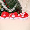 Adult/Children Christmas Santa Hat Comfortable Plush Fabric
