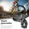 Universal Aluminum Alloy Bike Phone Stand Adjustable Secure Cycling Phone Holder Shockproof Bicycle Phone Support Mount
