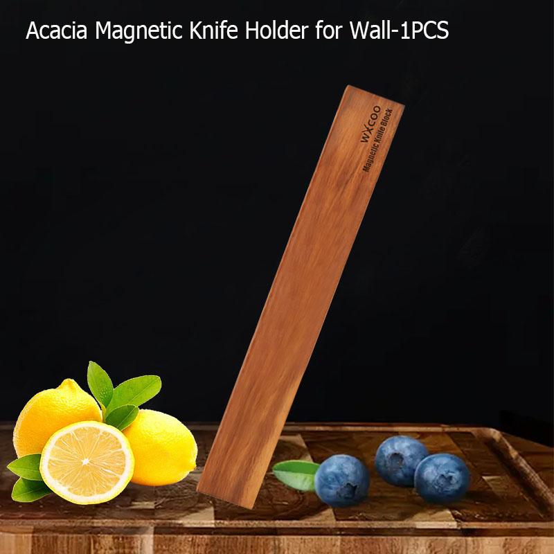 Kitchen Knife Holder Wall Mounted Magnetic Knife Strip Multipurpose Powerful Knife Rack Storage Kitchen Utensils Accessories
