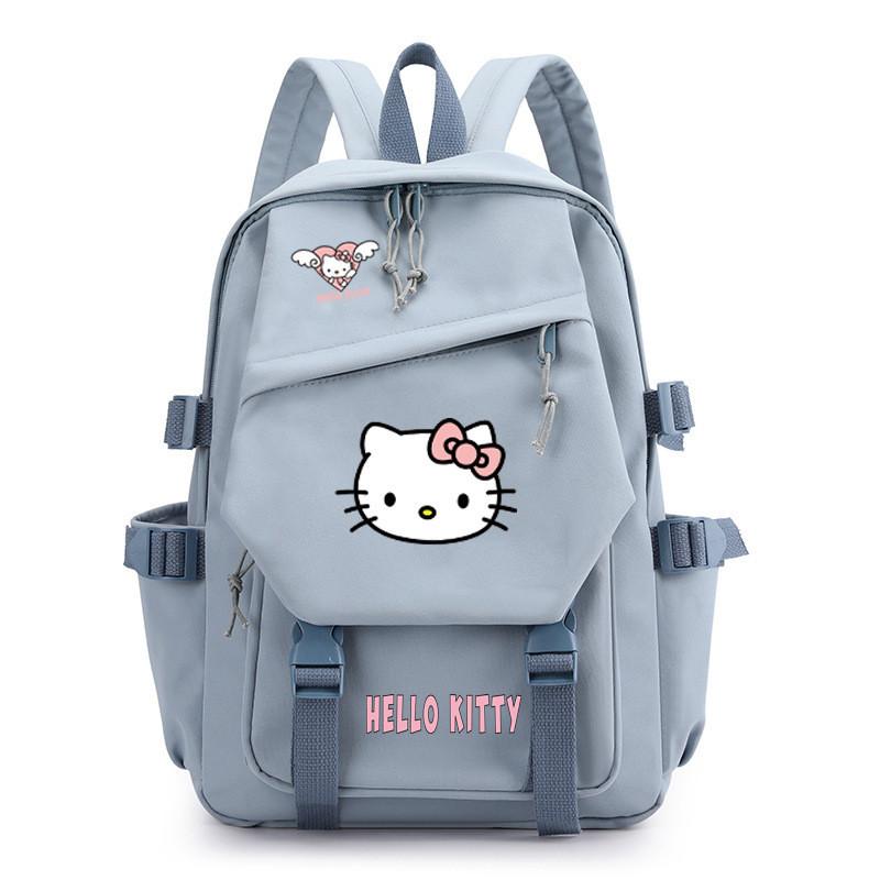 

Backpack Cartoon Kids Printing Pattern School Bag For Use Daily Blue A