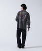 AVIREX EAGLE L/S T-SHIRT Men's L Size 410 Charcoal 783-6130003