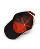 Eondeokeonteulol Check Pattern Ball Cap Pop Hound / Authentic Bb / Orange Check