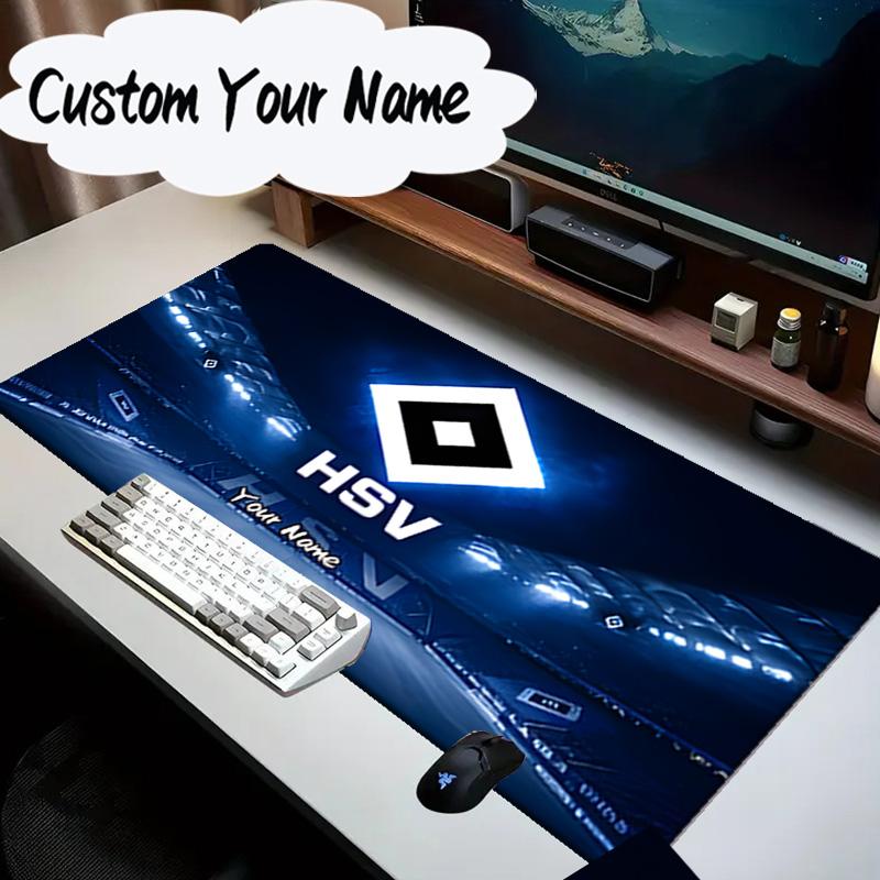Custom Name Mouse Pad Hsv Stadium Lights Mouse Pad Desk Mat, Non-Slip Rubber Backer Pad For Computer Notebook Gaming Mouse Pad Birthday Gift