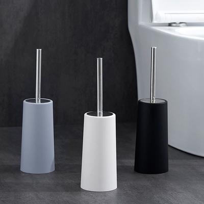 Griff mit Sockel, Badreiniger, Standständer, Reinigungsbürste, WC-Bürste, WC-Bürstenhalter-Set