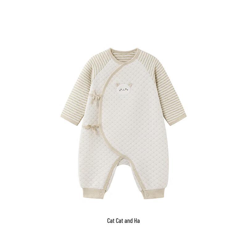 YEEHOO Newborn Pure Cotton Jumpsuit
