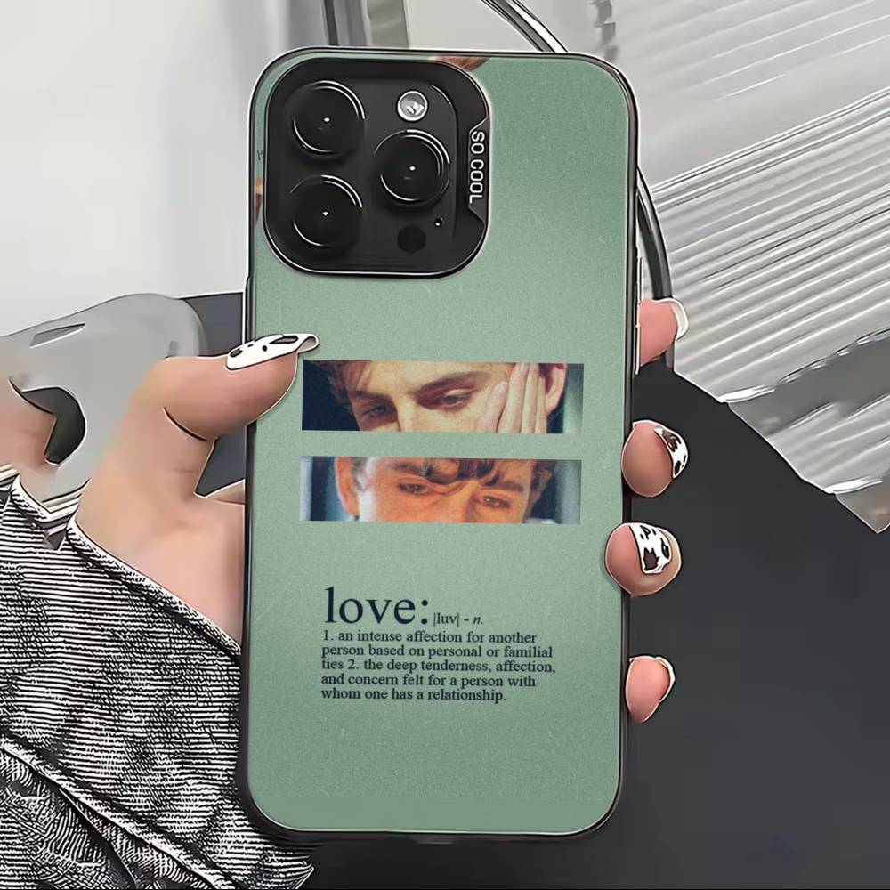 

C-Call Me by Your N-Name Phone Case For iPhone 17,16,15,14,13,12,11 Plus,Pro Max,XS,Colorful Silver Phone case Funda Cover iPhone16e