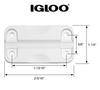 Igloo Cooler Plastic Parts Kit Made in the USA Includes 2 3 Latch Posts - - Latches, Hinges, & Screws.