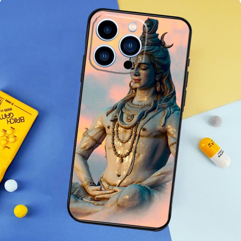 Lord Shiva Hindu God Buddha India Phone Case For iPhone 17 16 15 14 13 11 12 Pro Max Mini 15 16 Plus 16e 17 Air Bumper Cover