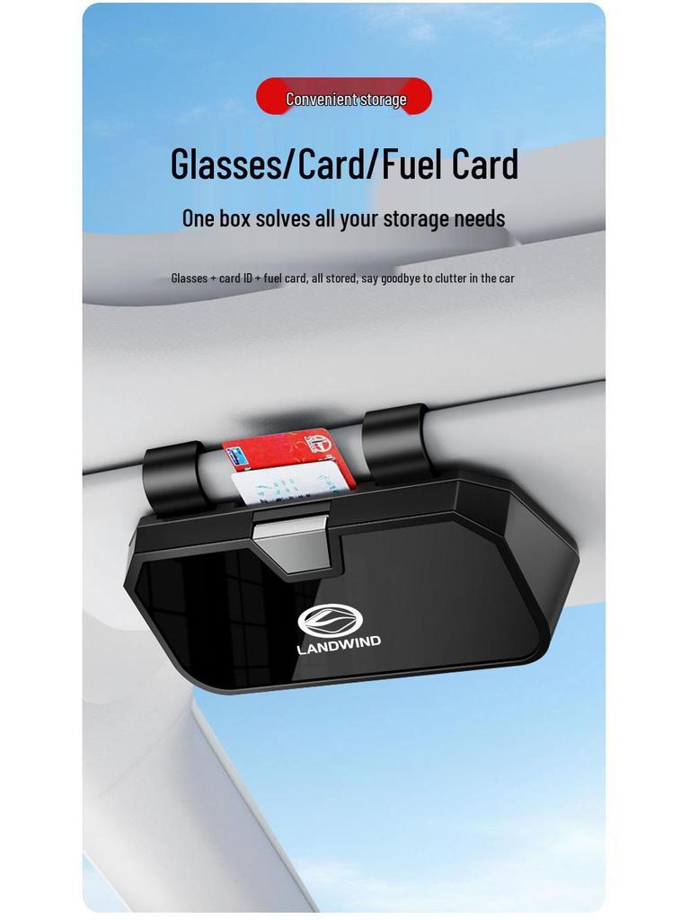 Landwind Car Glasses Case: Stylish Multifunctional Storage for X7, X8, X5, and X9 Models