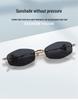 Jennie's Rimless Silver Polygonal Diamond-Studded Sunglasses - Pure Desire & Luxurious Lightness