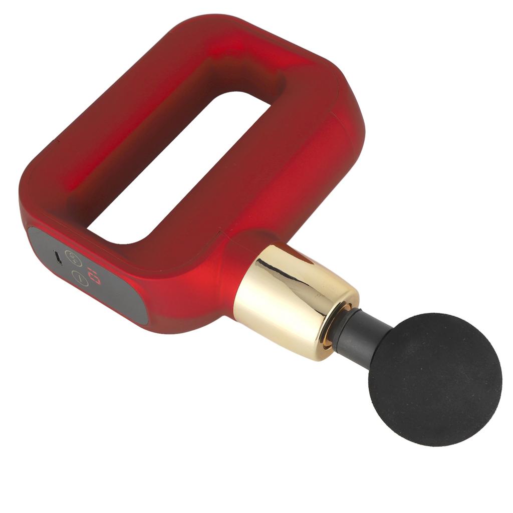 Mini Muscle Massager 4 Massage Heads USB Rechargeable Muscle Relaxation Portable Fascia Massager