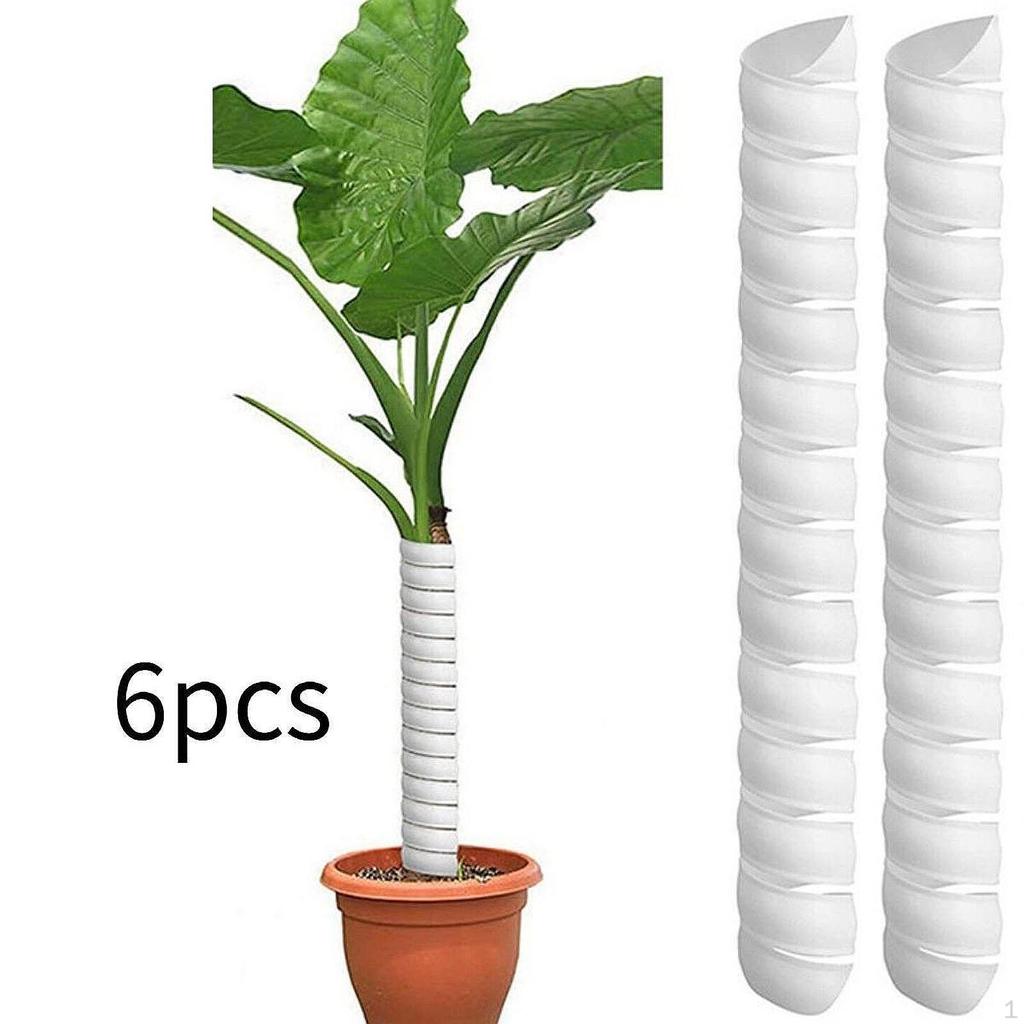6x Baumstammschutz Verhindert Beschädigungen Garten Veranda Hof Landschaftsbau Rasen Terrasse Setzlinge Spirale