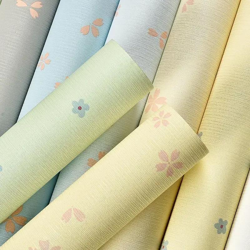 Warm Pink Girl Star Children Room Self-adhesive Wallpaper Boy Girl Room Self-adhesive Wallpaper Wallpaper for Bedroom Walls