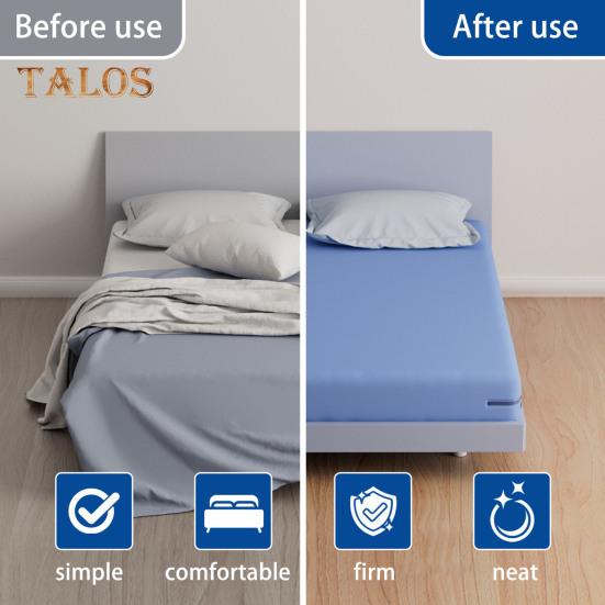 Lock Sheet Holders Secure Bed Sheets Clips Heavy Duty Mattress Straps Fitted Sheet Fasteners for Keeping Sheets Firm And Tight