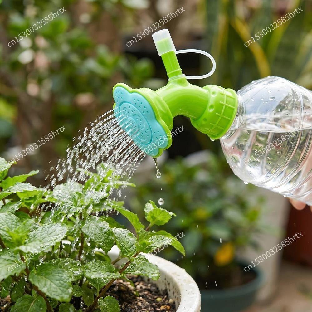 Plastic Bottle Cap Sprinkler Portable Watering Sprinkler New Bottle Watering Spout Indoor Plants