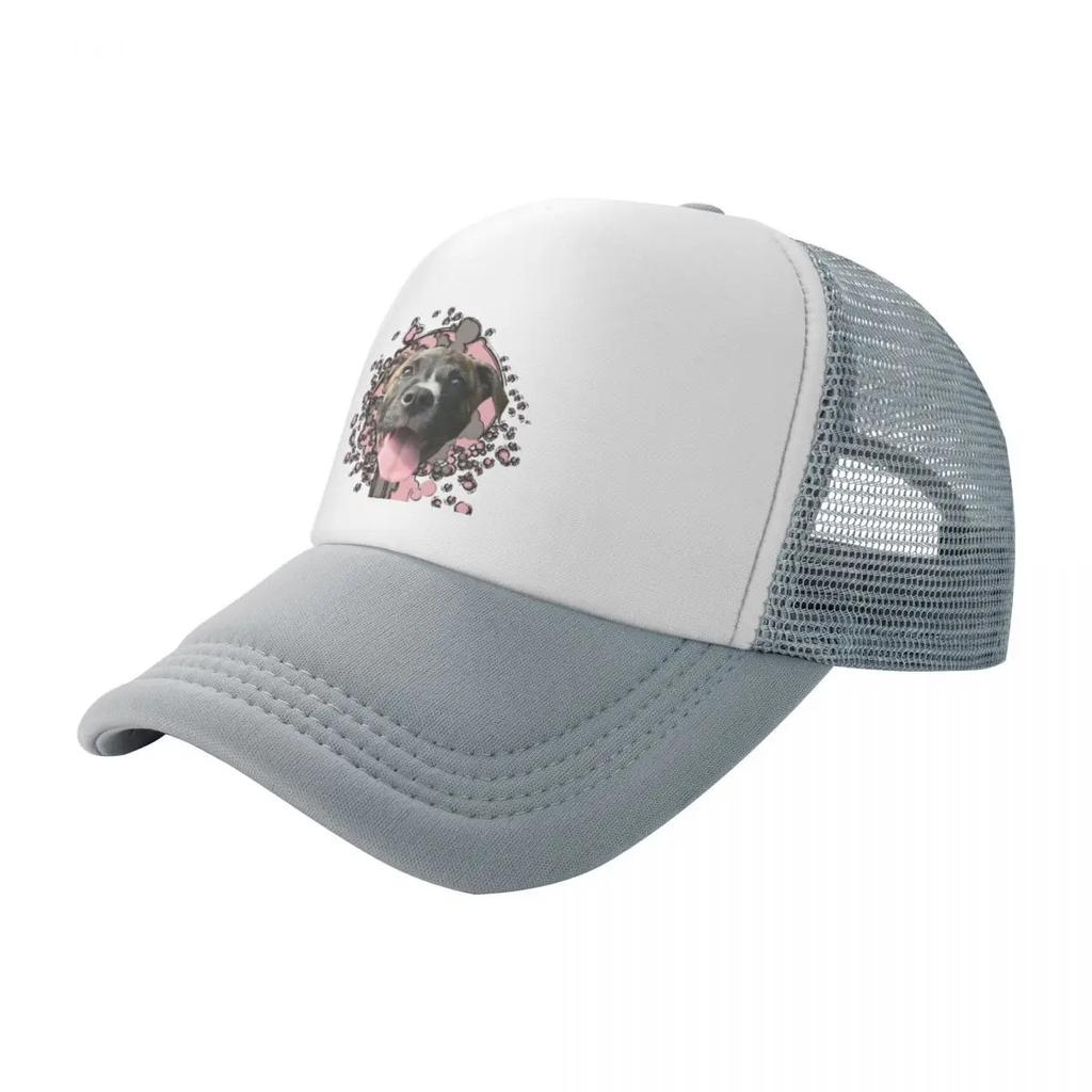Pitbull with Spray Paint Baseball Cap Trucker Hat derby hat sailor cap for Unisex Luxury Brand Women Caps Unisexs