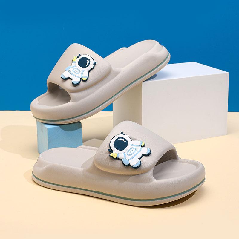 Pattern Cartoon Adorable Kids Slippers For Boys And Girls In Trendy Soft Eva Material With Antiskid Design Perfect For Summer W