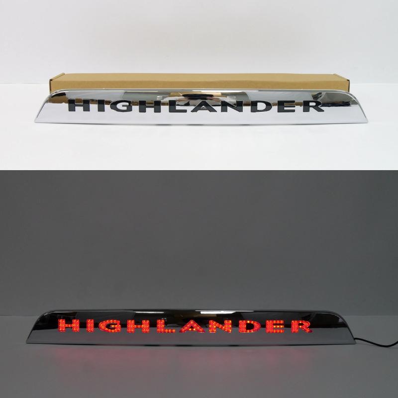 

Toyota Highlander 2009-2014 Trunk Through Light Letter Modification Kit