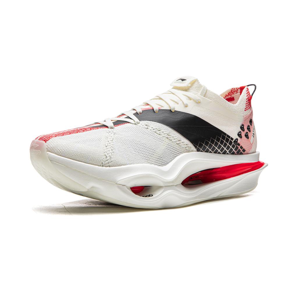 Li Ning Feidian 6 Ultra Capsule Technology Running Shoes Unisex Running Shoes Champagne-White ARMW005-2