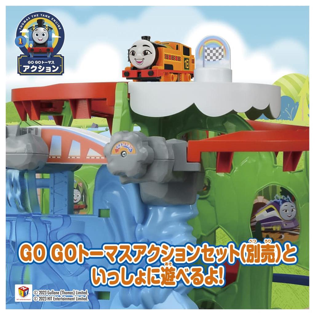 TAKARA TOMY Plarail Thomas GOGO Thomas Plarail Nia Train Toy for Ages 3 and Up