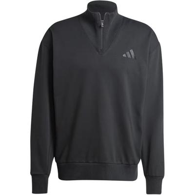All Szn Fleece Viertelreißverschluss Rundhals-Sweatshirt IX1250