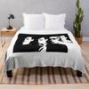 English Rock Band 1978  1919 Rock Band Throw Blanket