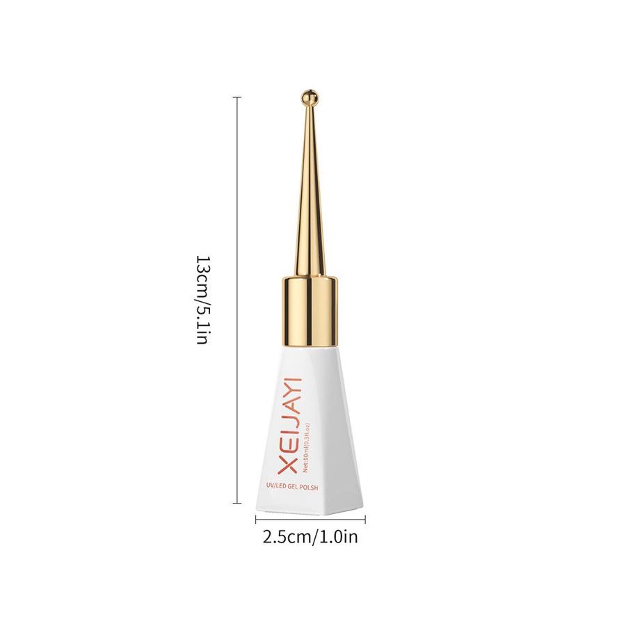 Fairy Armor UV Gel Nail Polish Base Set: No-Wipe, Super Glossy, Strengthening Manicure Sealer