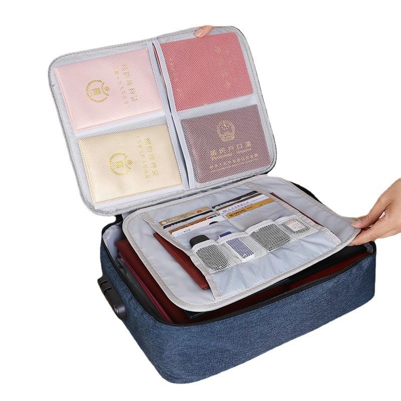 Ev ve Ofis İçin Çok Fonksiyonlu Belge ve Sertifika Saklama Çantası