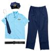 Clearstone MEN Cosplay Halloween Polizei Unisex Blau
