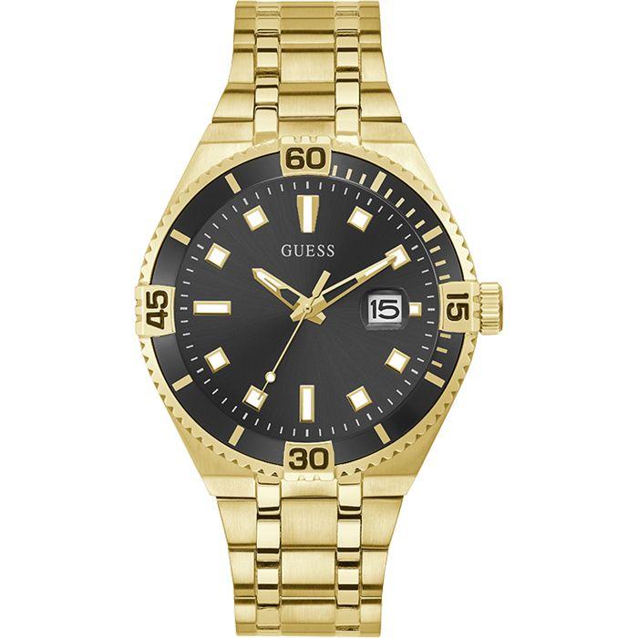 Montre - Guess - GW0330G2 - Acier inoxydable - Résistante à l'eau 50m - Couleur noire et or