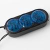 1 Pcs Car Mini Lcd Led Dual Thermometer Alarm Clock Illuminated Digital Display