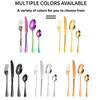 60-Piece Tableware 12-person Set American Station Flatware Set1010 Stainless Steel Tableware