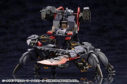 Hexa Gear Abyss Crawler Night Stalkers Version, Overall Width: Approximately 150mm, 1/24 Scale Plastic Model Kit, HG091