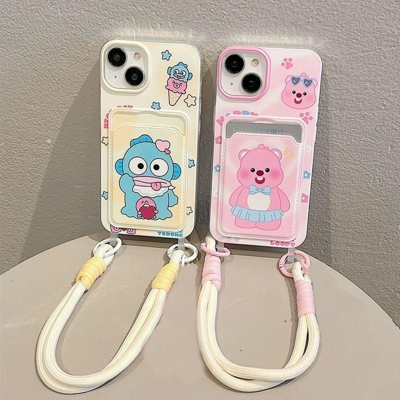 Cartoon Ruby Clownfish iPhone11 Apple 11promax mobile phone case 11 Beaver 11 Card bag 11 Lanyard 11
